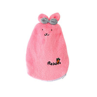 Hot Cute PVC Stress Pain Relief Therapy  Hot Water Bottle Bag with Knitted Soft Cozy Cover Winter Warm Heat Reusable Hand Warmer