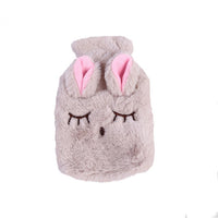 Hot Cute PVC Stress Pain Relief Therapy  Hot Water Bottle Bag with Knitted Soft Cozy Cover Winter Warm Heat Reusable Hand Warmer